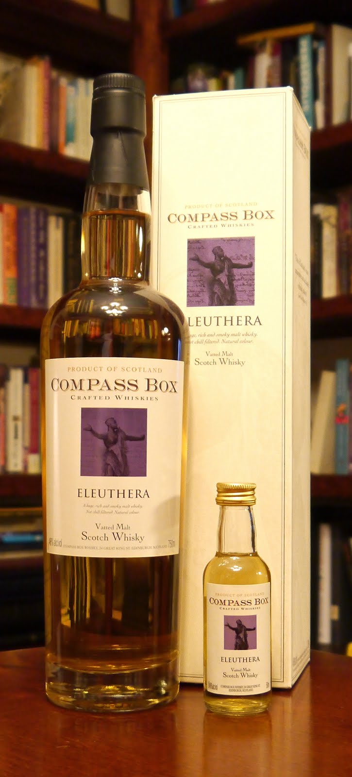 The Compass Box Eleuthera (50 ml airline bottle) The Malt Impostor