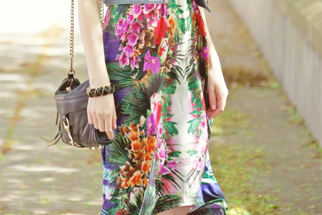london times tropical high-low dress savvy summer