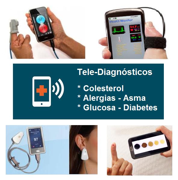 Tele-diagnósticos On-line, desde el móvil