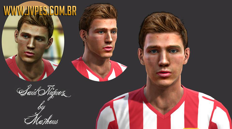 Alai Games Pes 2013 Face Saul Niguez Atletico De Madrid