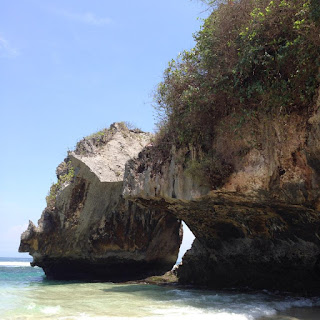 Coastal Rock Caves of Blue Point Beach Bali