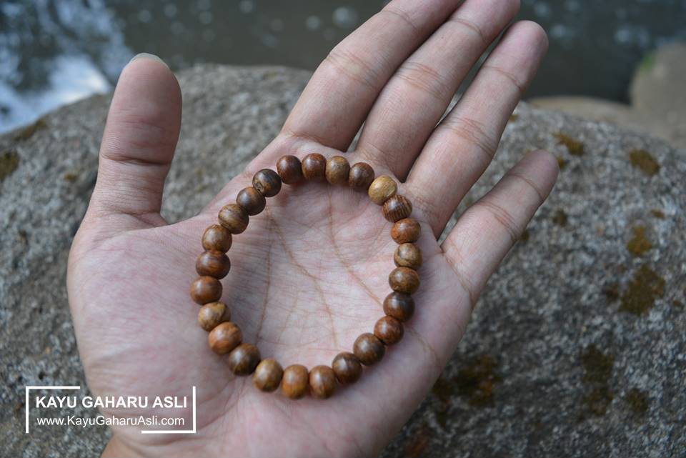 Gelang Gaharu Asli Ukuran Sedang