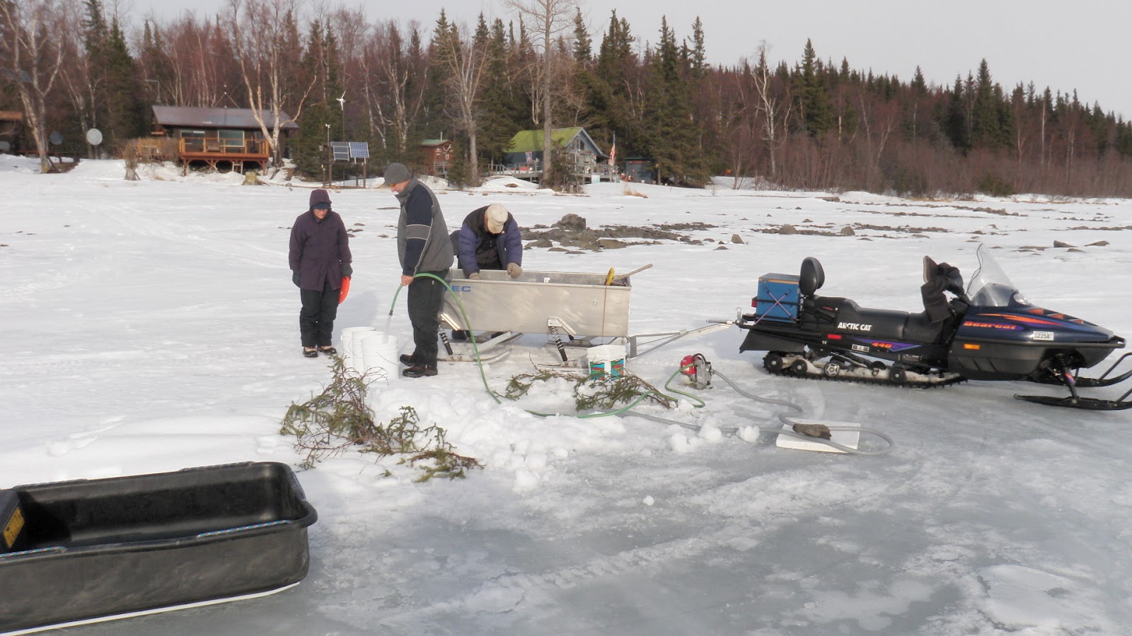 Skilak Lake Cabin Adventures February 2012