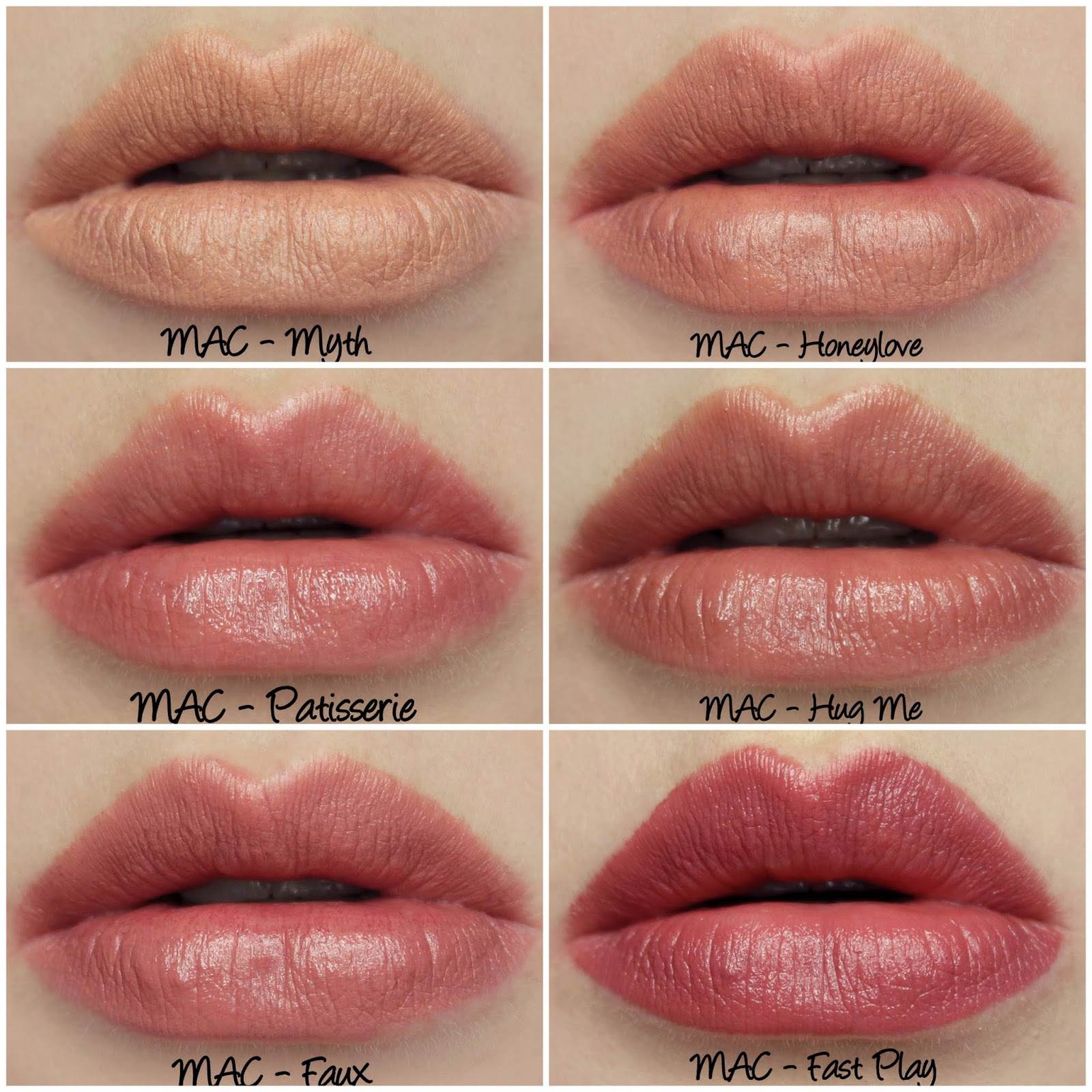 Mac Permanent Nude Neutral Lipstick Swatches Review Part One Lani Loves