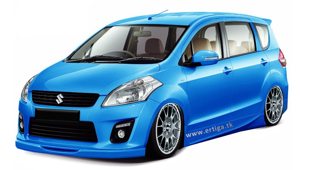 Modifikasi Racing Ertiga Body Kit Stiker