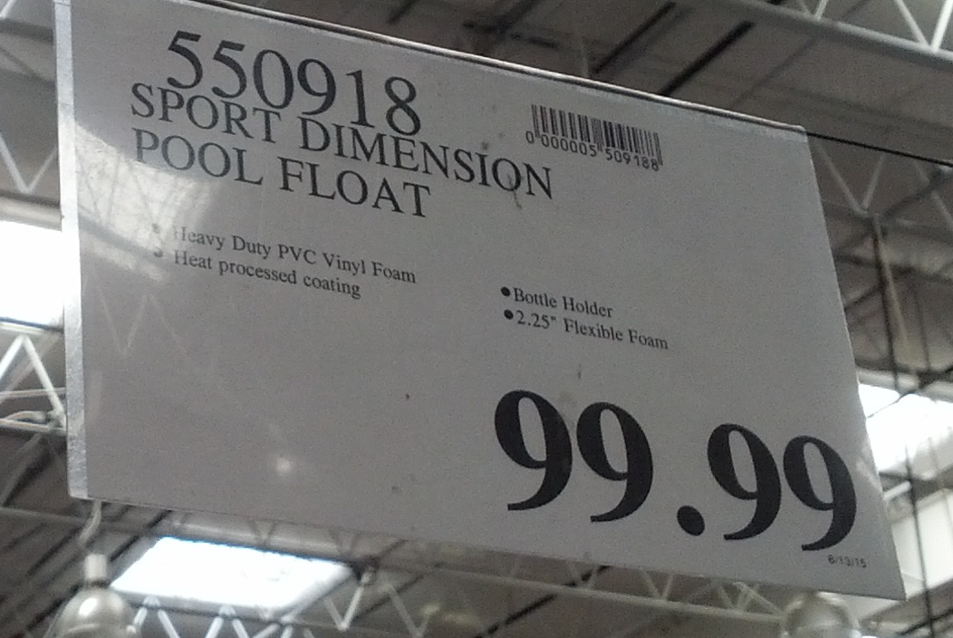 Sport Dimension Pool Float Costco Weekender