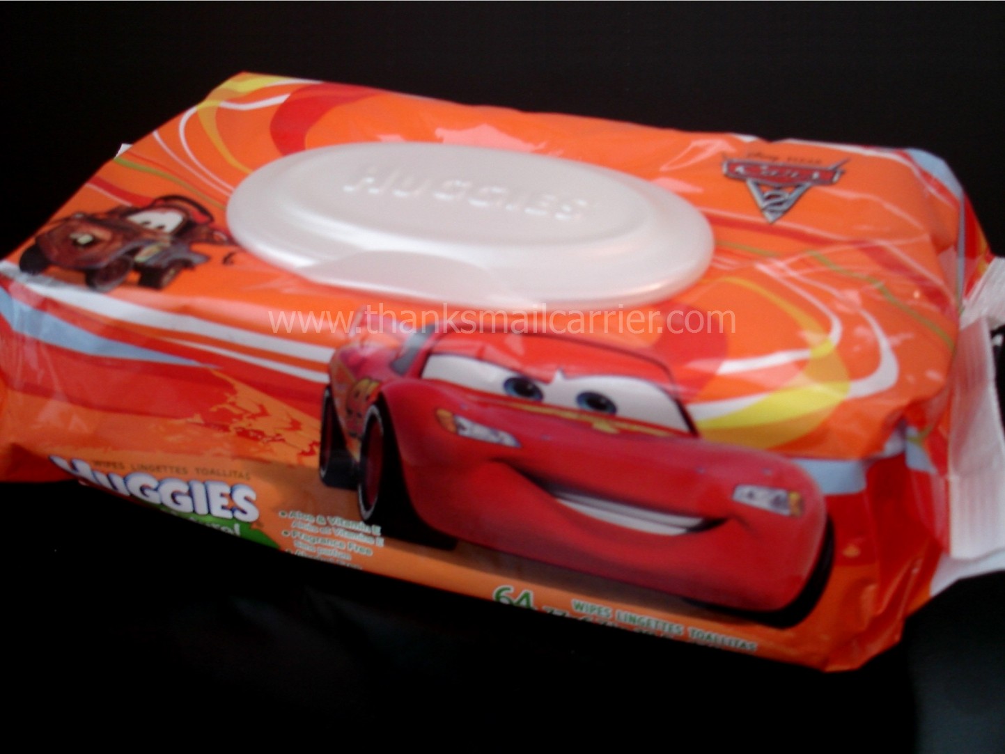 Thanks, Mail Carrier KimberlyClark Promotes Cars 2 with Themed