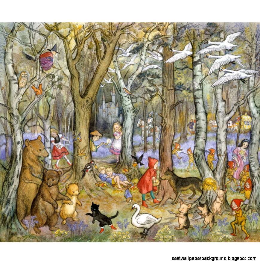 Fairy Tale Wood Print Elfie Childrens Clothes Fairy Tale Wood Print Elfie Childrens Clothes