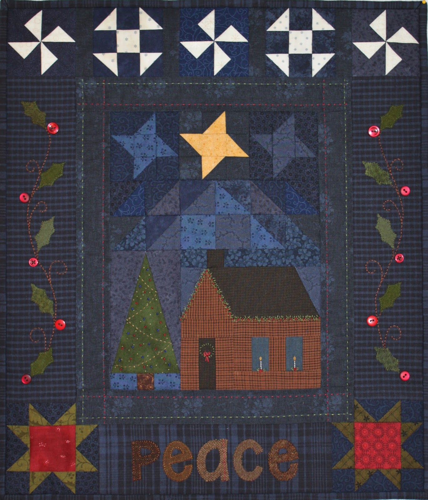 Jen Daly Quilts Home Is Where the Heart Is