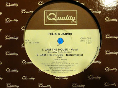 Felix & Jarvis – 'Jam The House' (1983) (320kbps) (VLS)