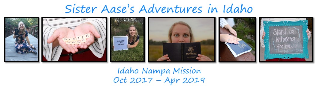Sister Aase's Adventures in Idaho
