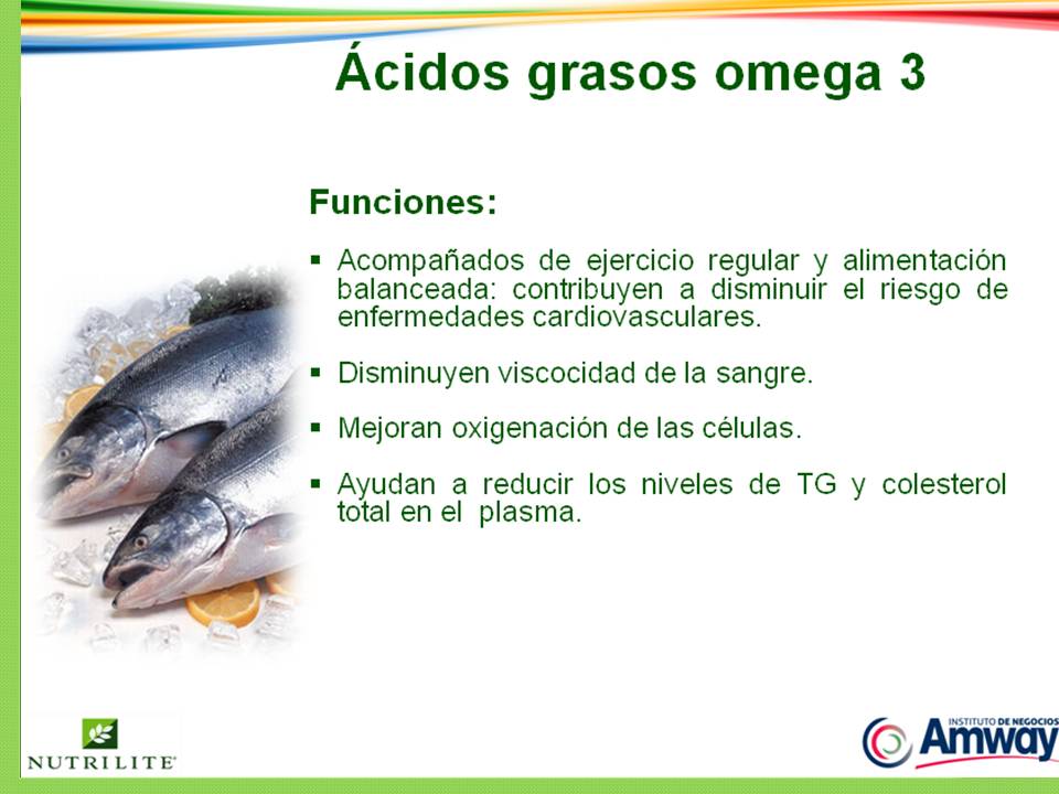 OMEGA 3 CUIDA TU SALUD CON NUTRILITE