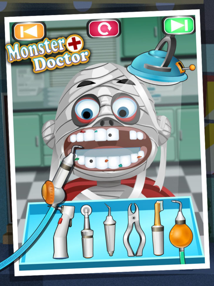 Monster Doctor - Kids Games App iTunes Google Play Amazon App By George CL - FreeApps.ws