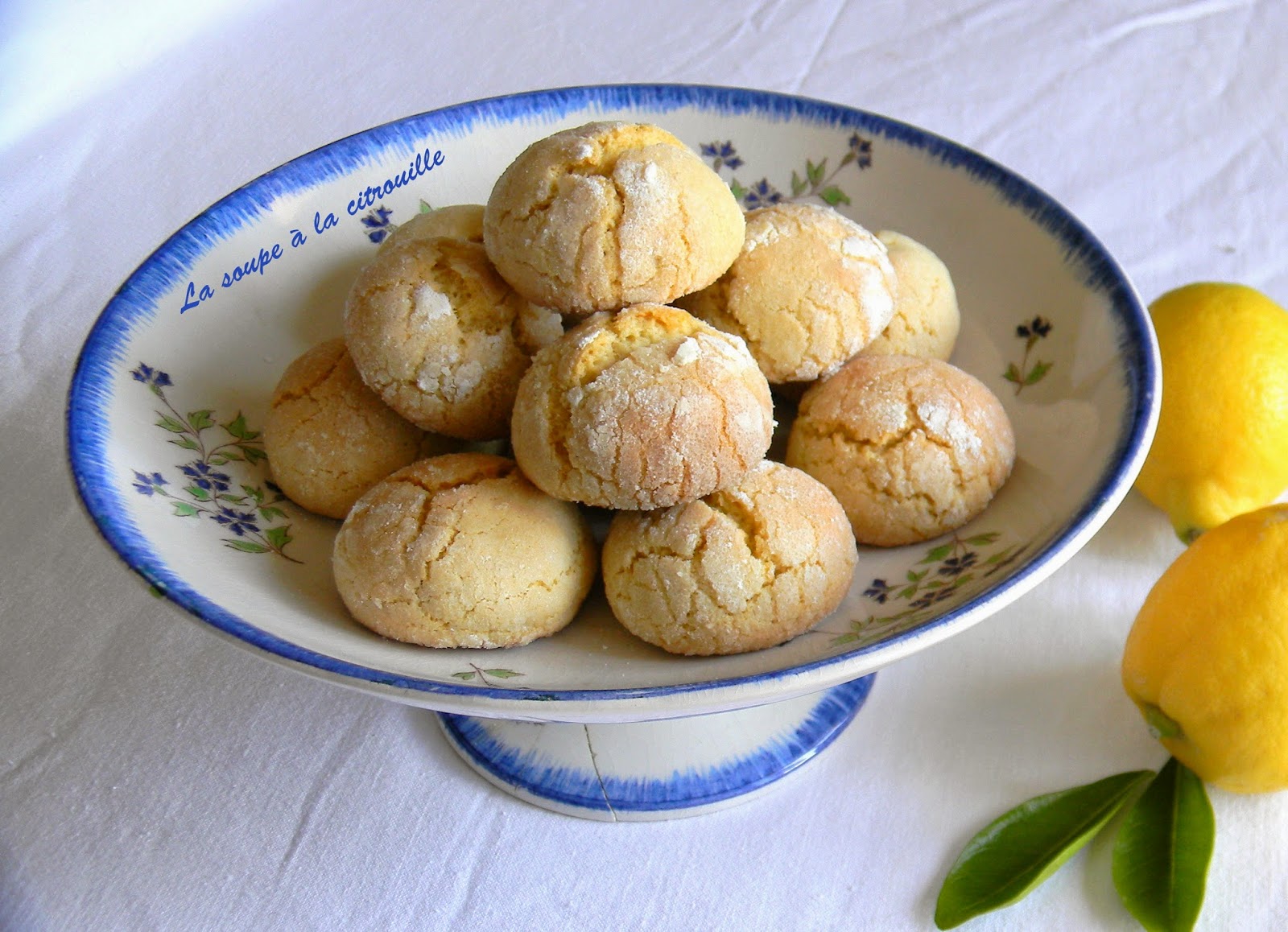 Recette de Biscuits tendres au citron (Biscotti morbidi al limone)