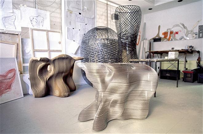 Adrien Segal Art Design Data Sculpture Biomimicry Furniture