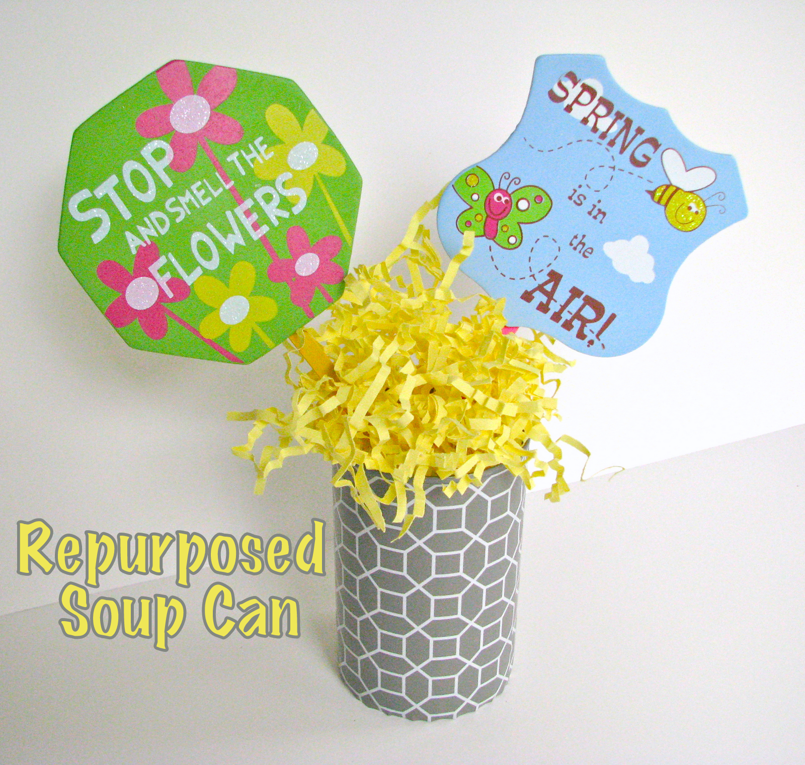 HomeMadeville Your Place for HomeMade Inspiration Recycling Can into