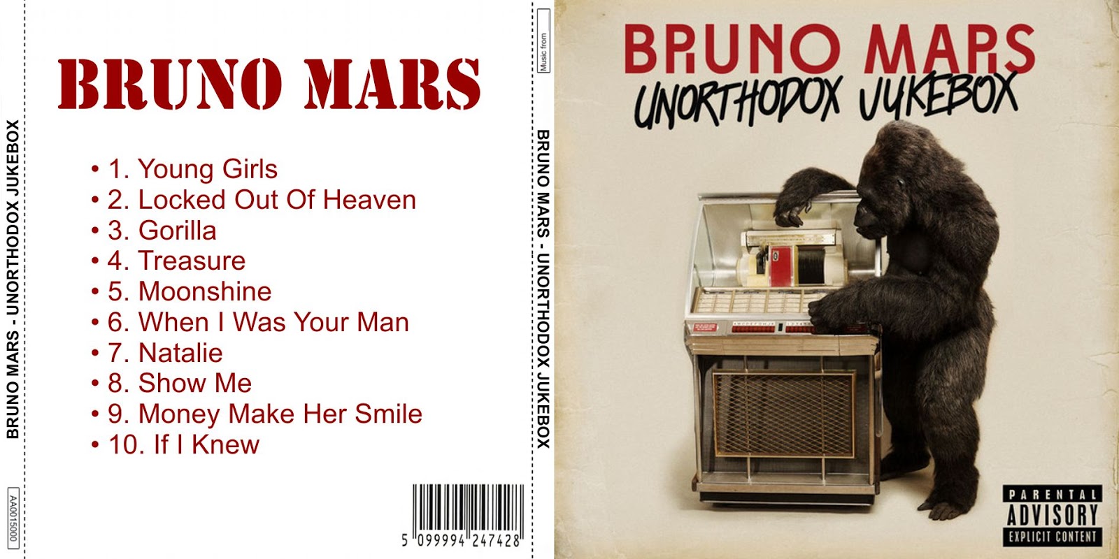 Bruno Mars Unorthodox Jukebox Target Deluxe Edition Zip