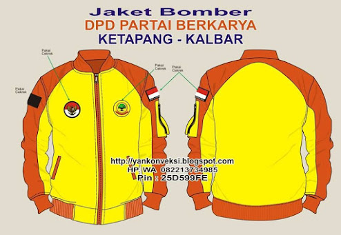 JAKET BOMBER PARTAI BERKARYA