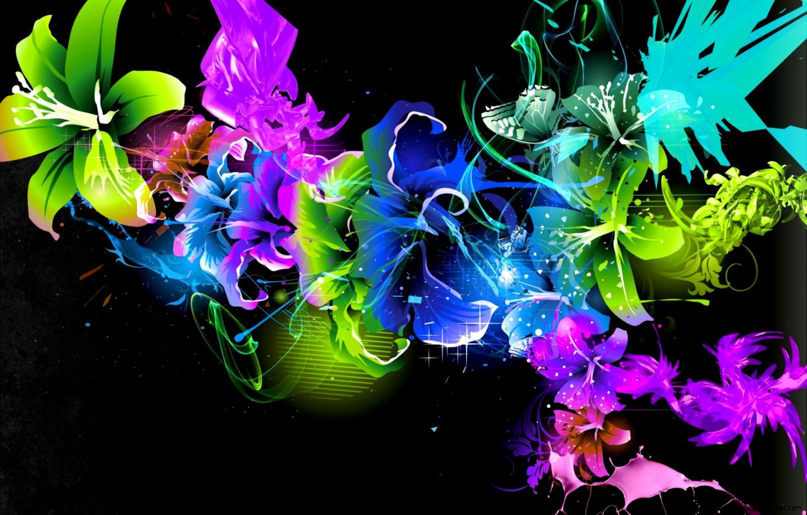 Abstract Flower Desktop Wallpaper Abstract Flower Desktop Wallpaper