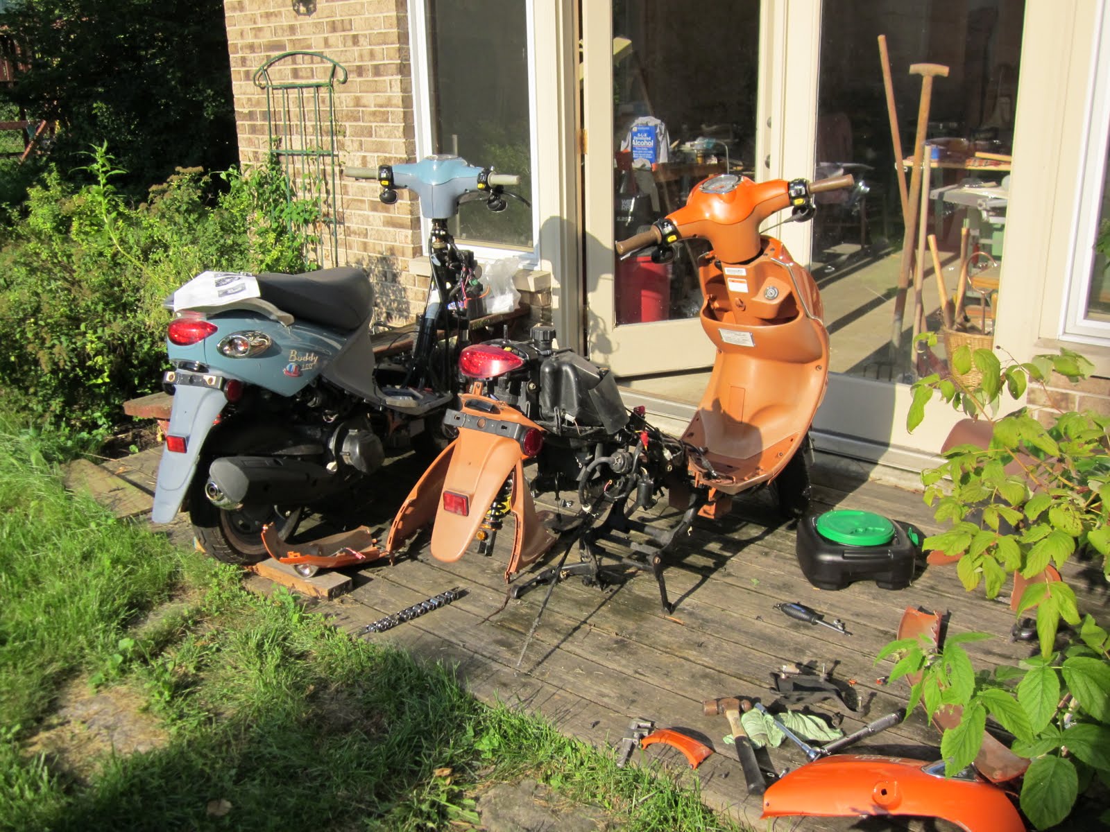 This Episode of Life: Genuine Buddy 150 scooter engine in a Buddy 125 body