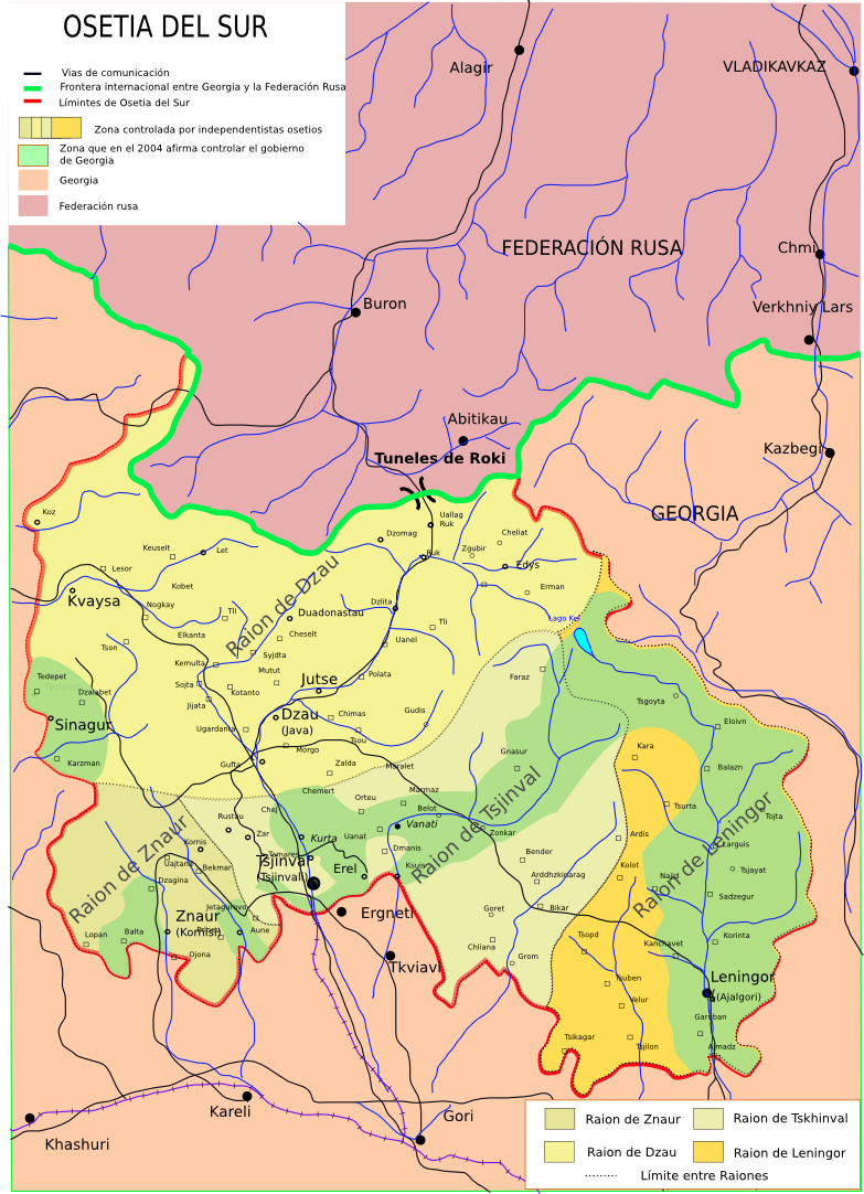 De Petilla de Aragón al Alto Karabaj. Osetia del sur