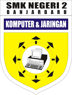 logo jurusan teknik komputer dan jaringan SMKN 2 Banjarbaru