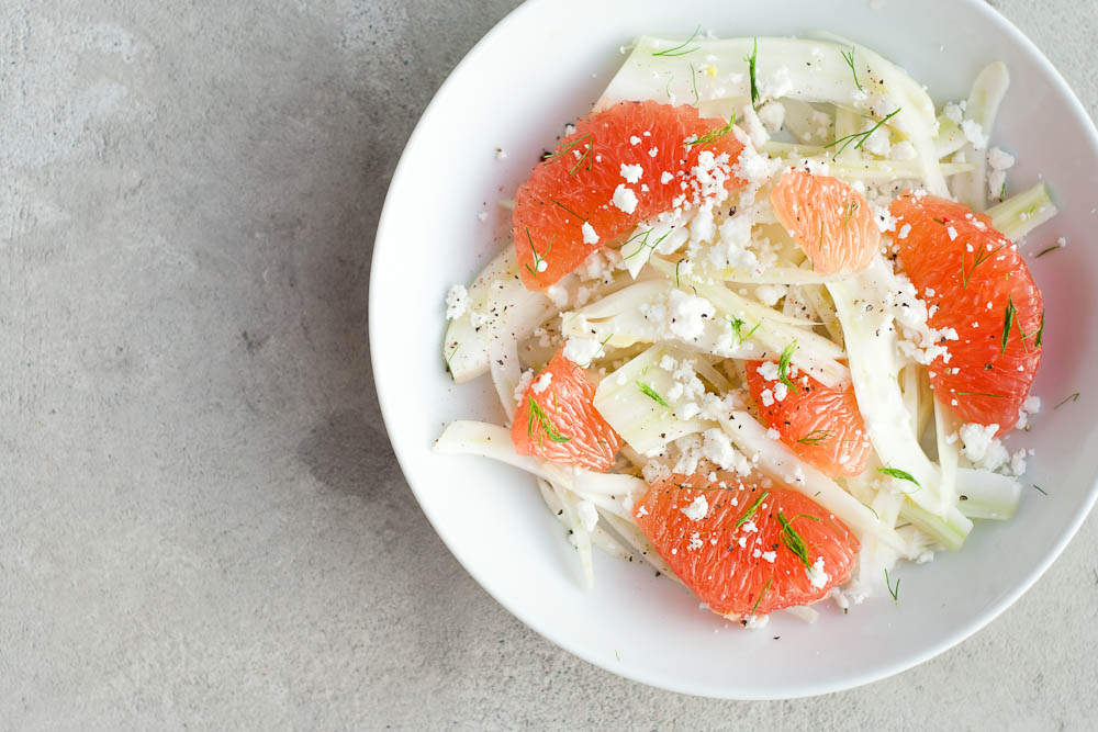 Buttered Up Grapefruit and Fennel Salad