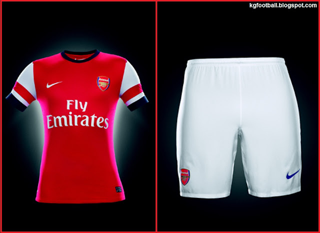 Nueva Camiseta del Arsenal FC Arsenal+FC+Home+Kit+2012-13'
