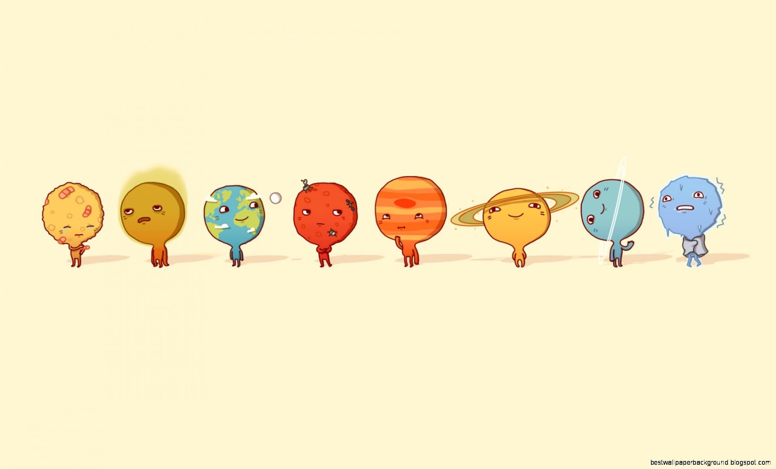 Cute Solar System Planets Cute Solar System Planets