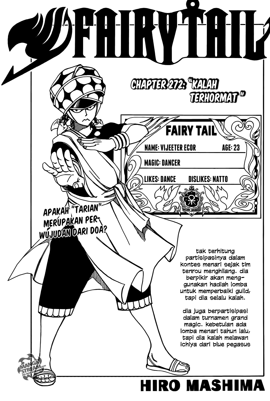 Fairy Tail 272 - Kalah Terhormat Fairy Tail 272 Kalah Terhormat