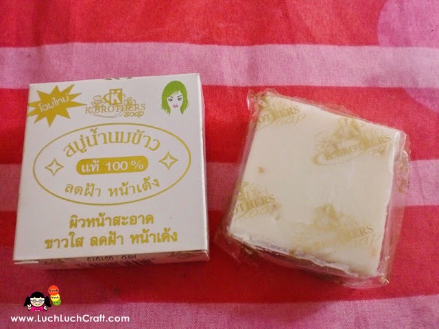 Beauty Rice Milk Soap K Brothers Luch Luch Craft Bloglovin