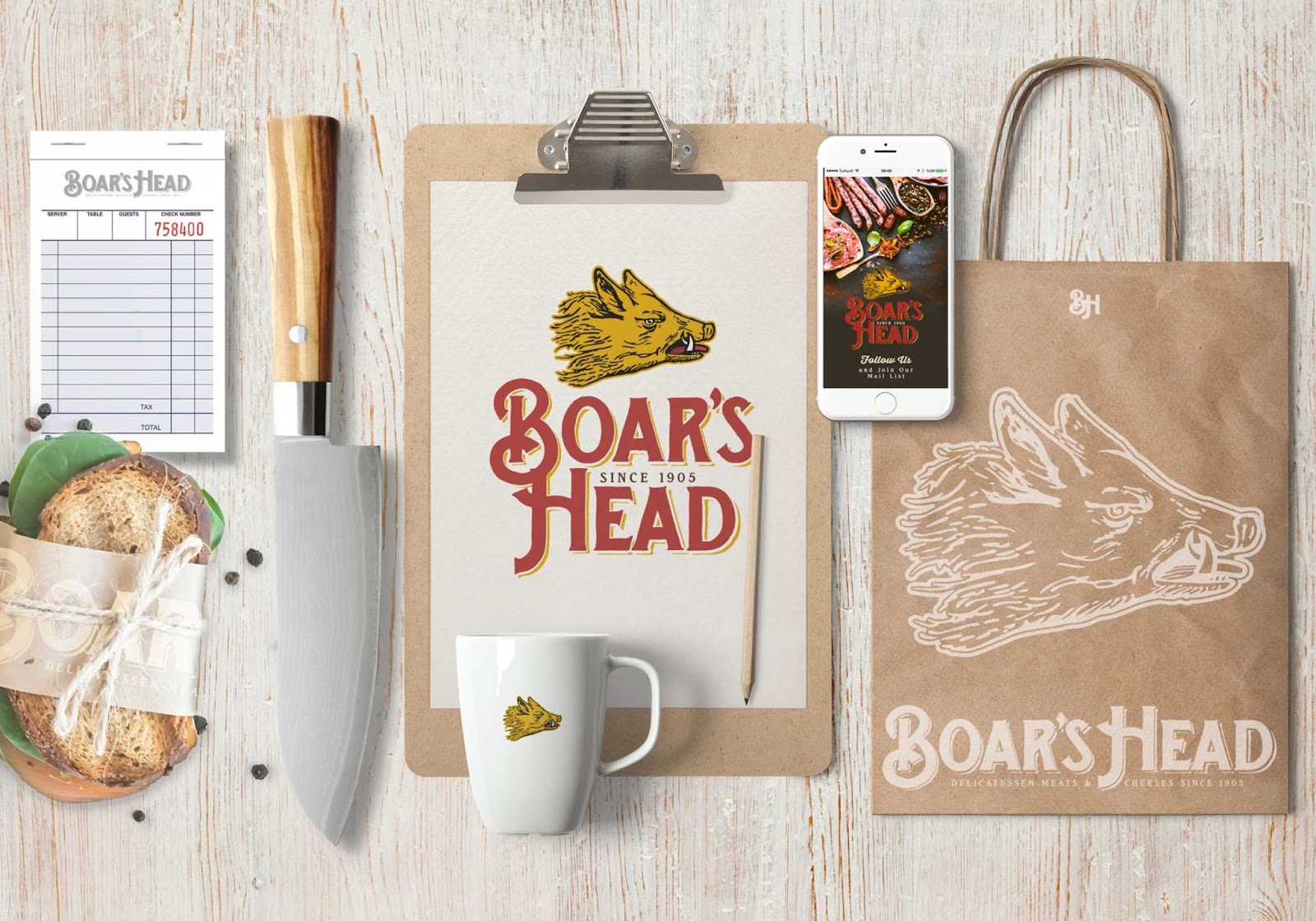 Boar's Head (Concept) on Packaging of the World Creative Package