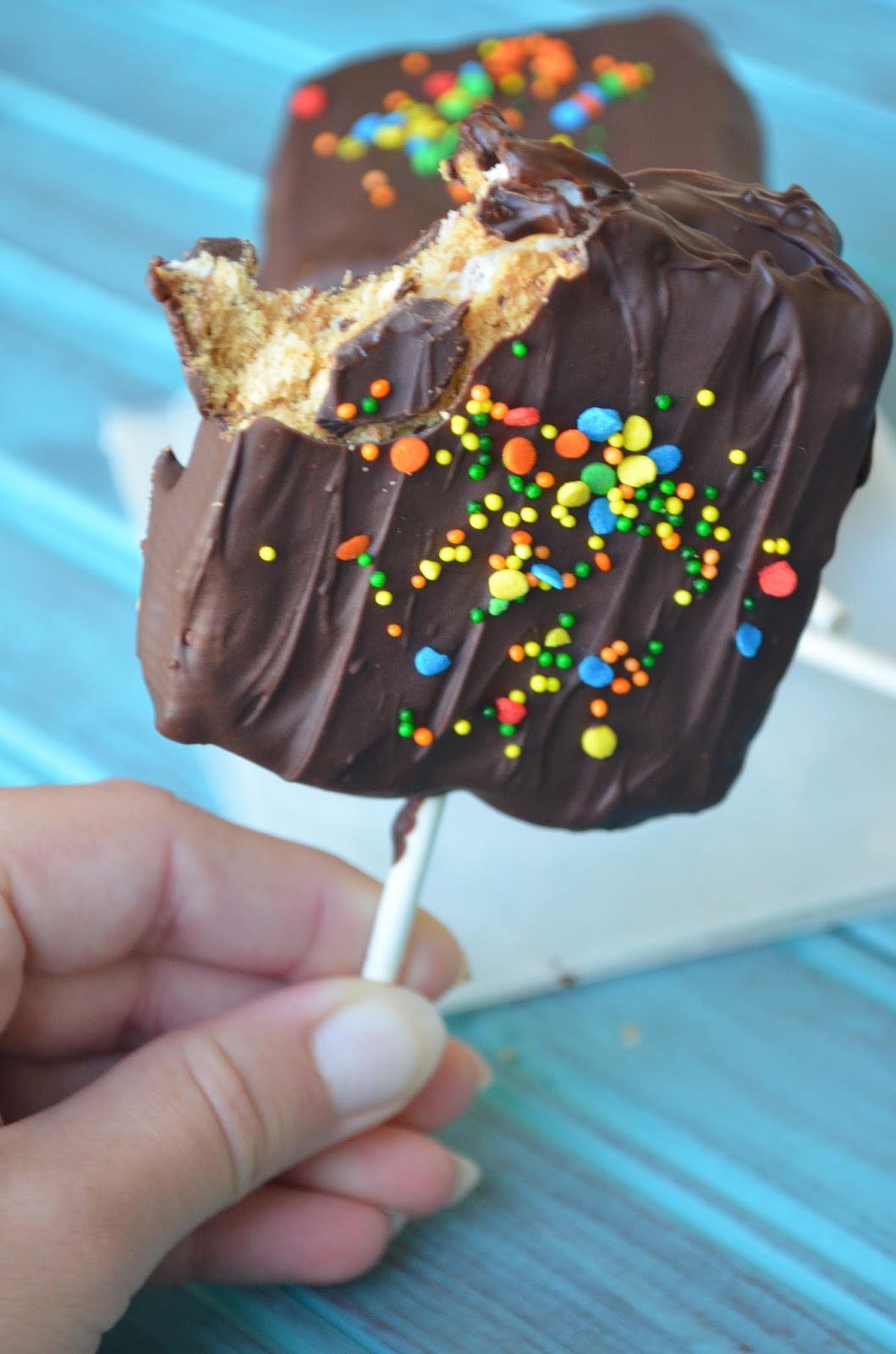 The Savvy Kitchen: S'mores Pops