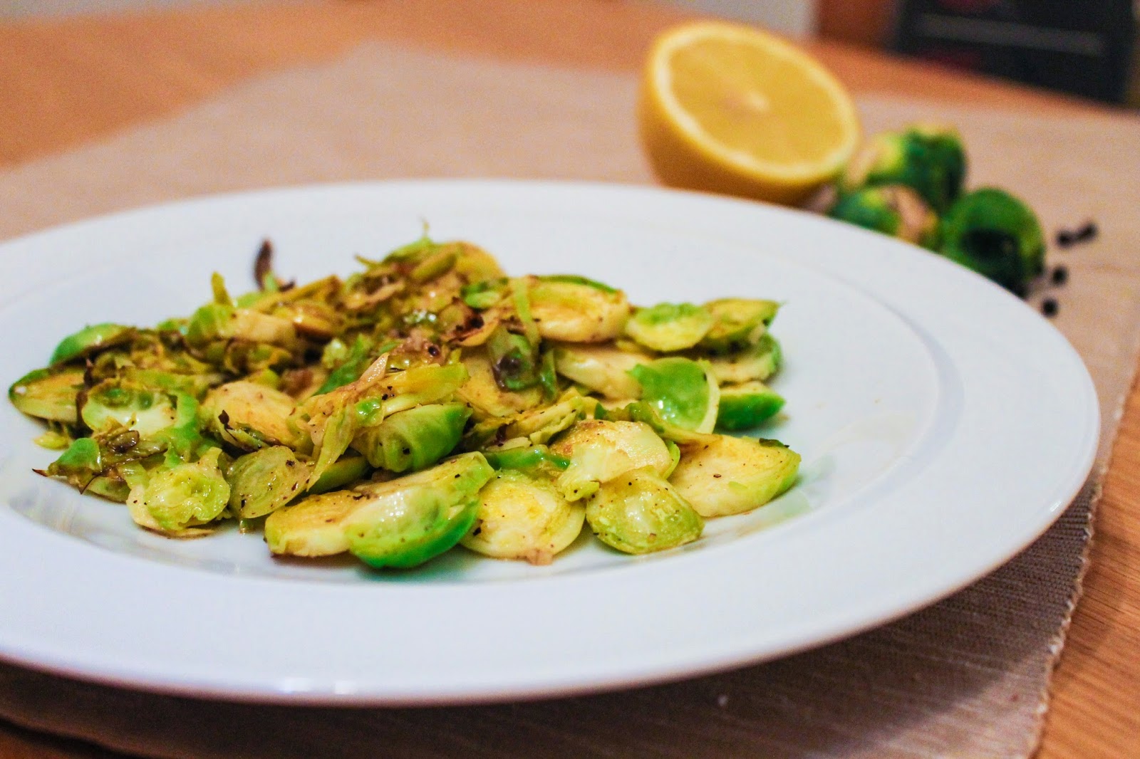 eat like you love yourself Sprouts with Lemon and Black Pepper