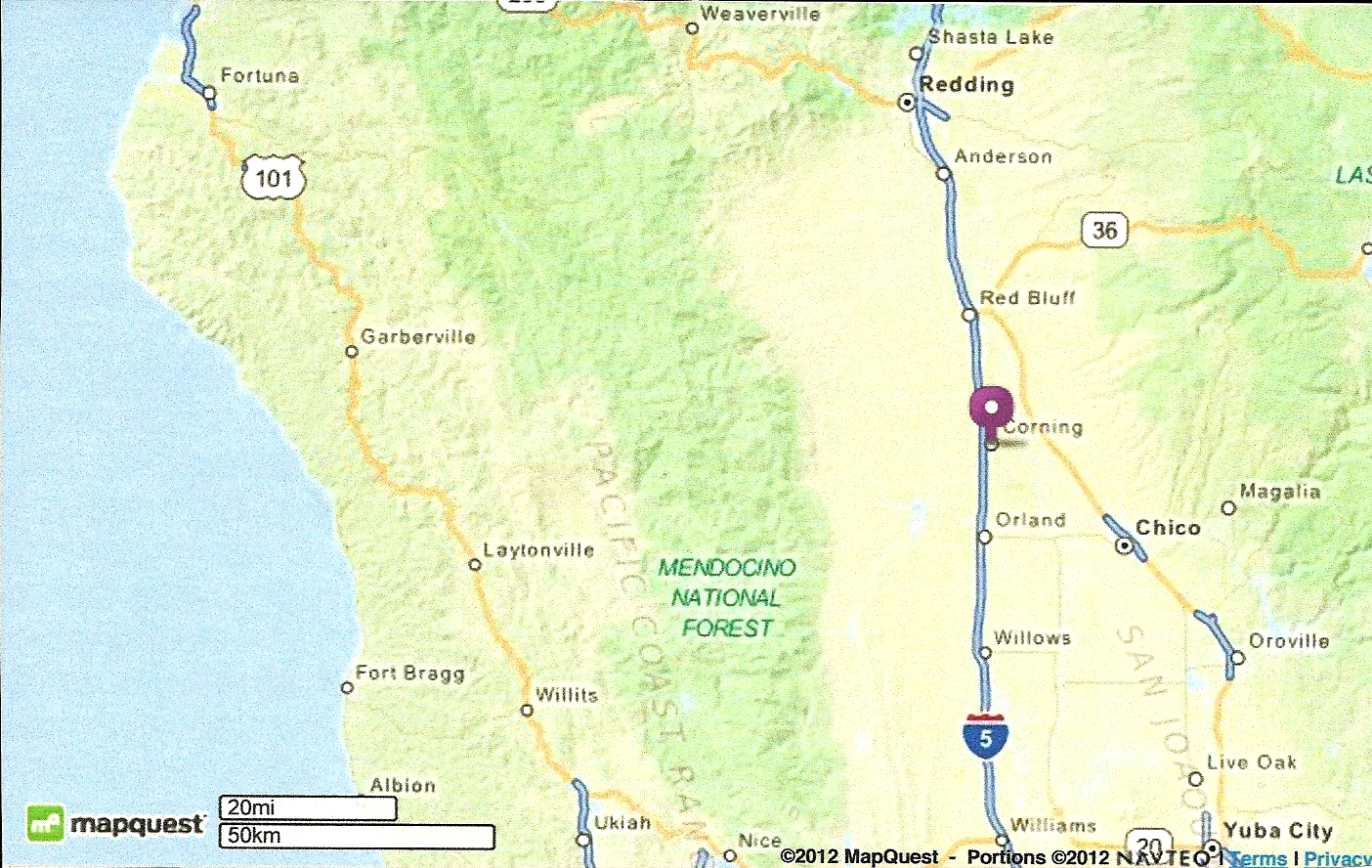 John and Robin's Road Travels Woodson Rv (Corning, Californa) 10/11/2012