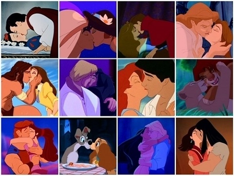 Disney kisses