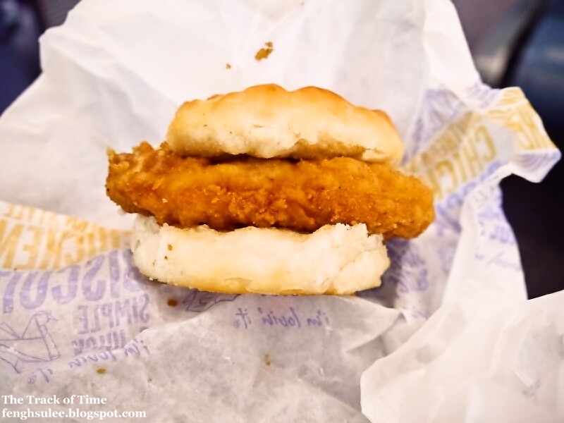 McDonald's Southern Style Chicken Biscuit The Track of Time