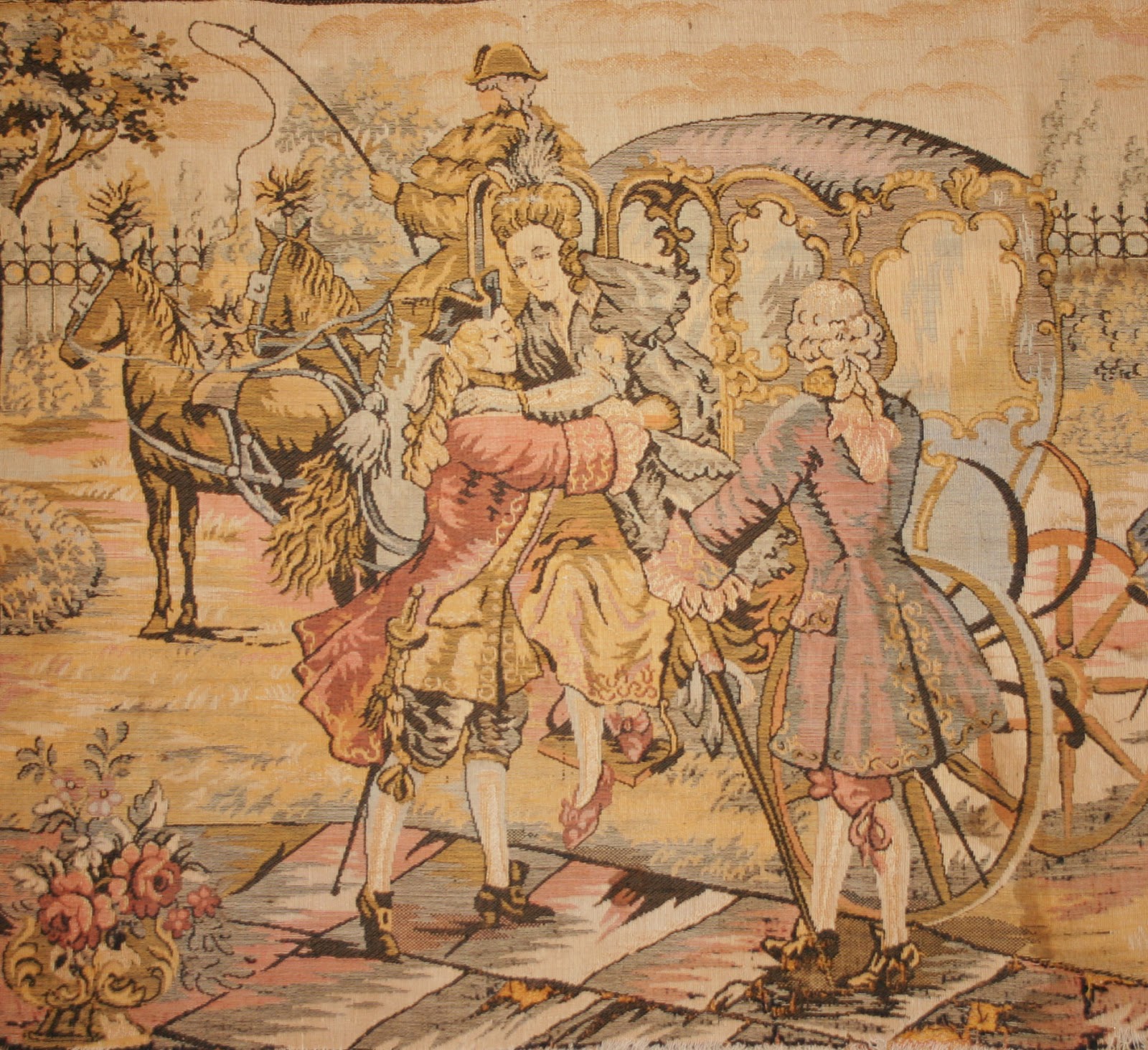 Unraveling Threads European Machinemade Tapestries