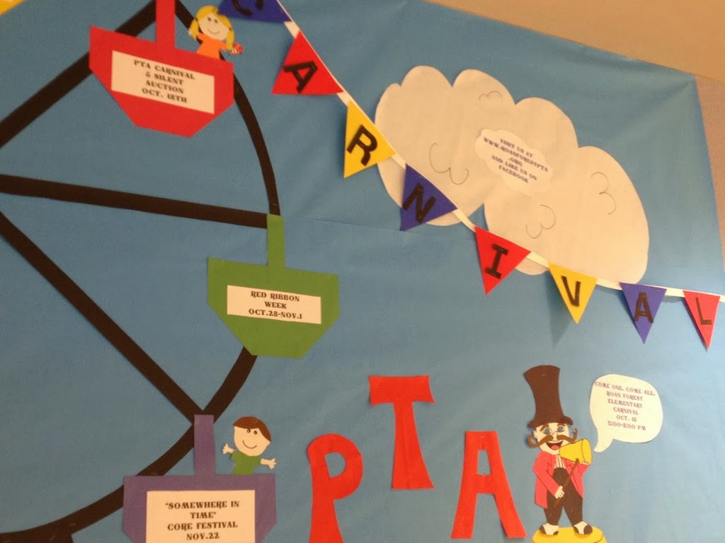 The Decorating Duchess Fall Carnival School Bulletin Board