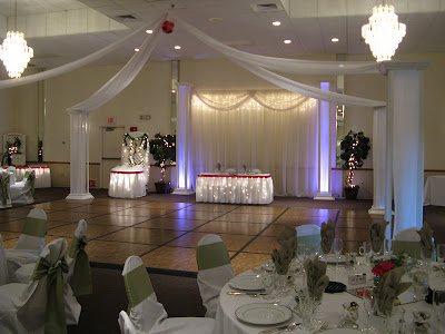 wedding dance floor decorations