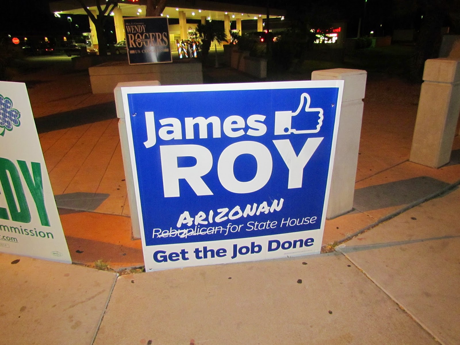 Random Musings Fun with campaign signs Spell check edition