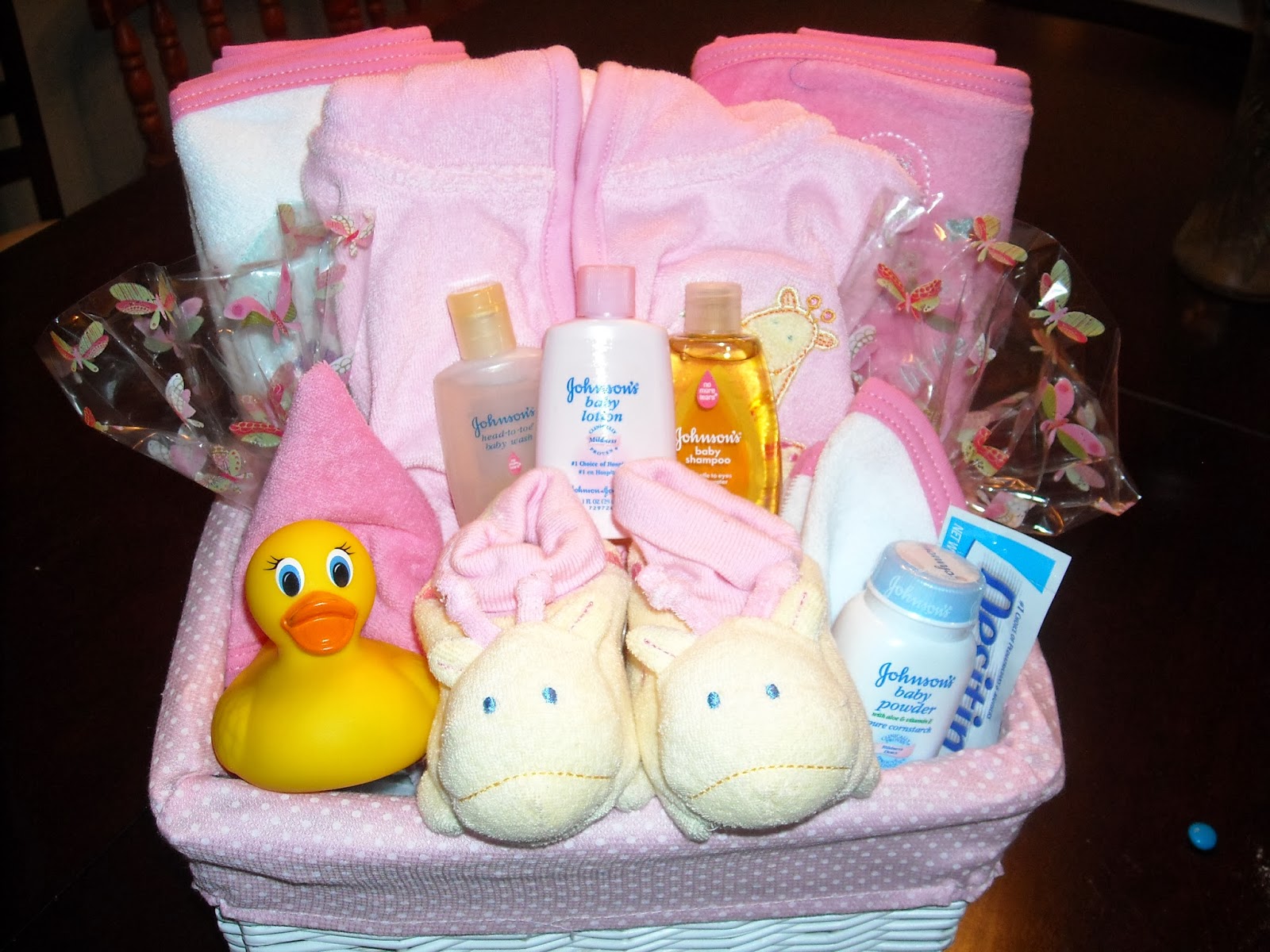 Lyndi's Projects Baby Gift Basket