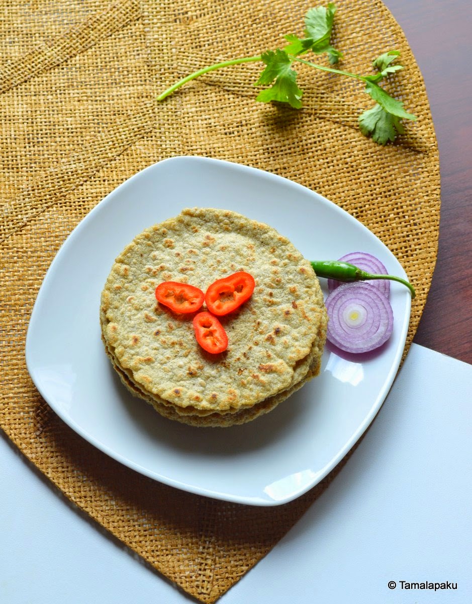 Sajja Rotte Bajre Ki Roti Tamalapaku