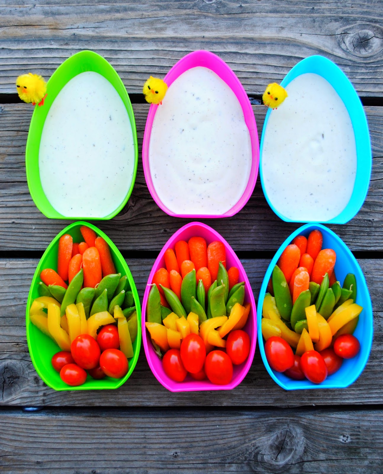 Jac o' lyn Murphy Chicks and Dip...Easy Easter Appetizer