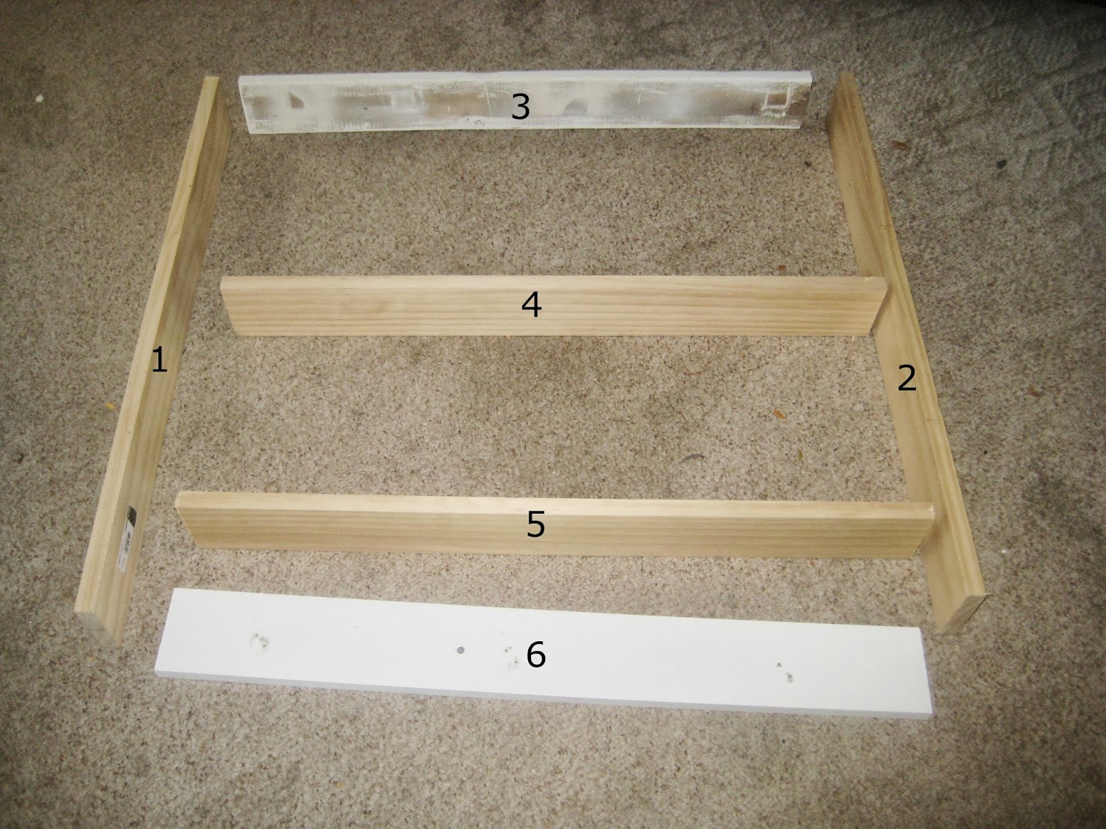 Happy At Home Homemade Cubby Shelf