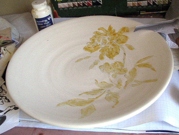 creativeArtsCafe resist painting on bisque