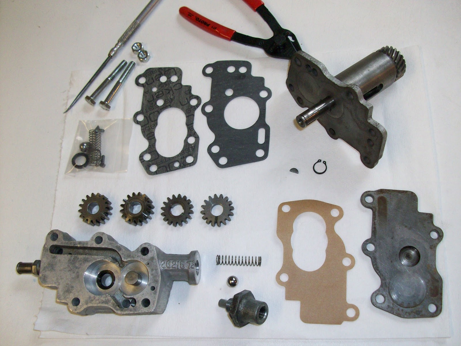 Ironhead 72 oil pump