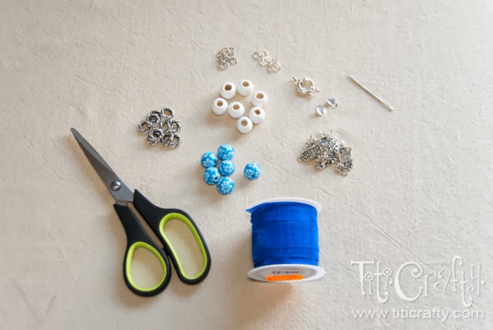 DIY Home Sweet Home Bracelet and Earrings