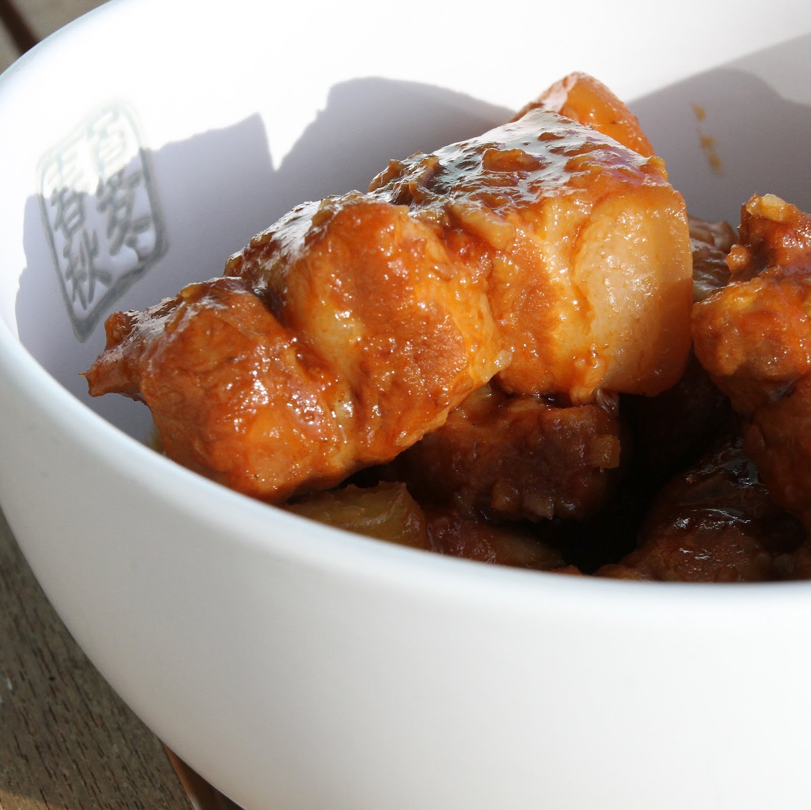 pepsakoy Braised Pork Belly with BBQ Sauce