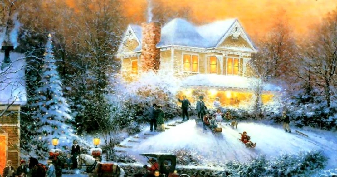 Thomas Kinkade Christmas Wallpapers | Full HD Wallpapers